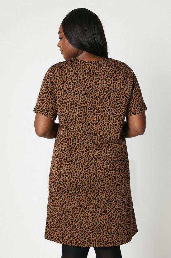 Curve Animal Jacquard Tunic Dress