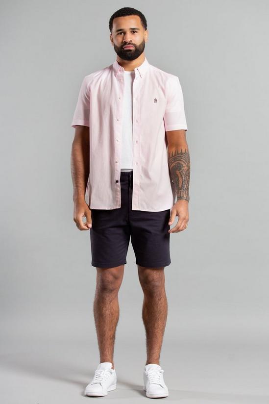 Cotton Short Sleeve Oxford Shirt